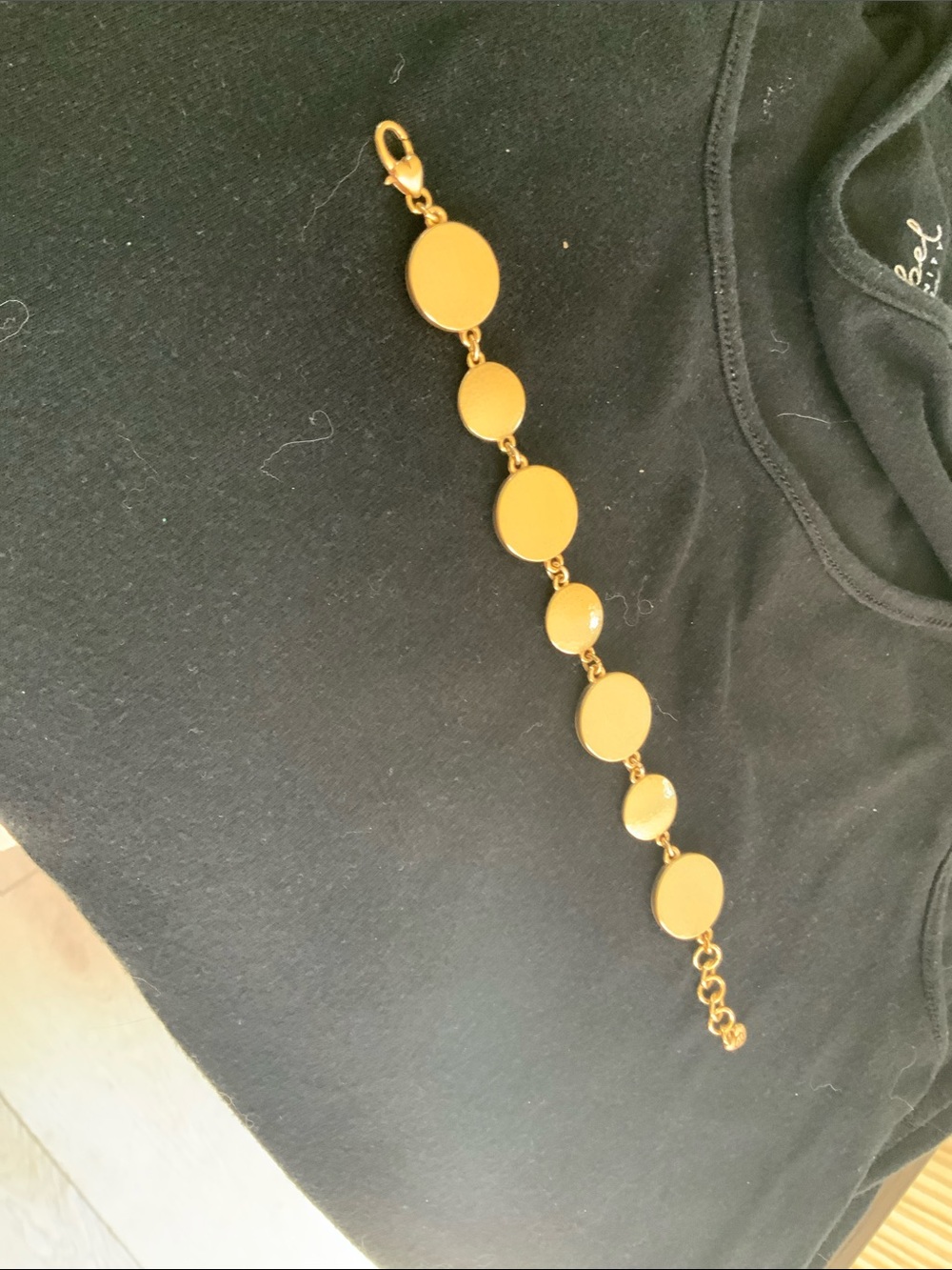 Brighton Gold-Tone Filigree and Disc Bracelet - Picture 2 of 2